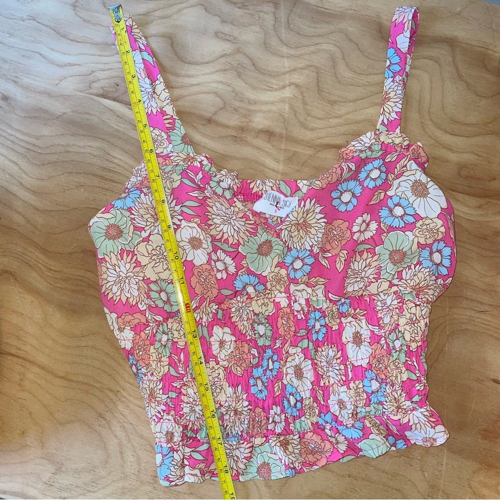 Sienna Sky Floral Tank Top - Picture 7 of 9